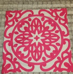 Alysheer embroidered pillow case (only 1) with 13" zipper to insert pillow